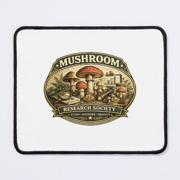 Item preview, The Mushroom Research Society designed and sold by PeterPunkt.