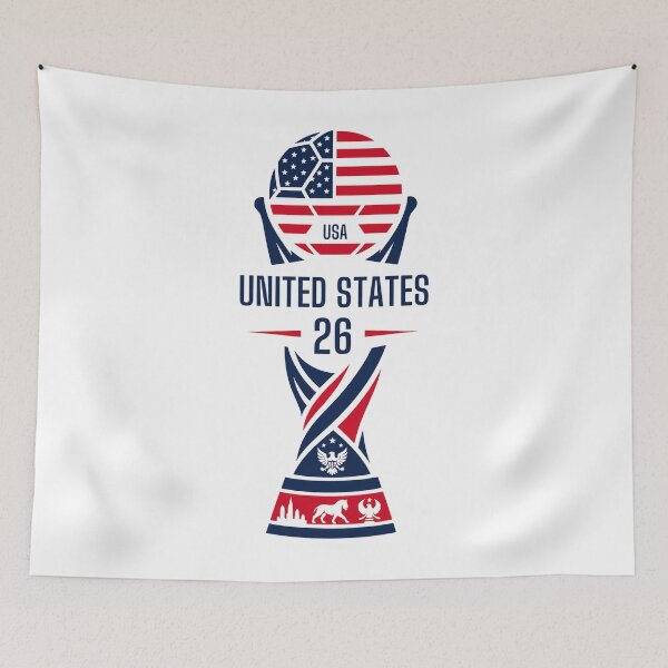 Item preview, USA World Soccer Cup Trophy - United States 26 Football  - USA World Cup 2026 designed and sold by EiruDamian.