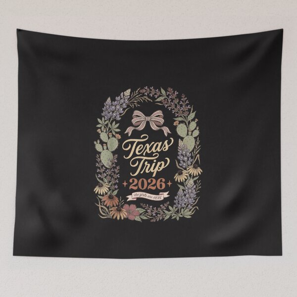 Item preview, Texas Girls Trip 2026 Floral Western Vacation Girls Getaway Design designed and sold by kiralynstration.