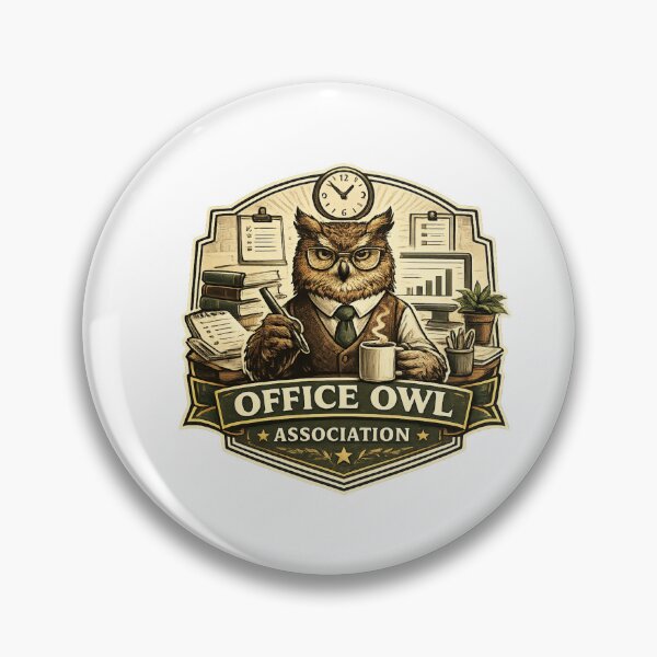 Item preview, Office Owl Association designed and sold by PeterPunkt.