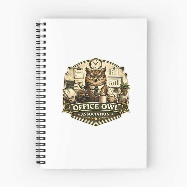 Item preview, Office Owl Association designed and sold by PeterPunkt.