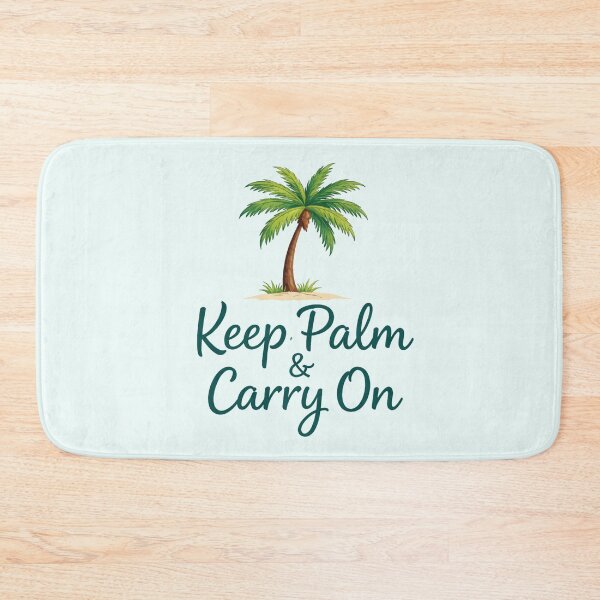 Item preview, Keep Palm Carry On Summer vibes designed and sold by reanacreations.