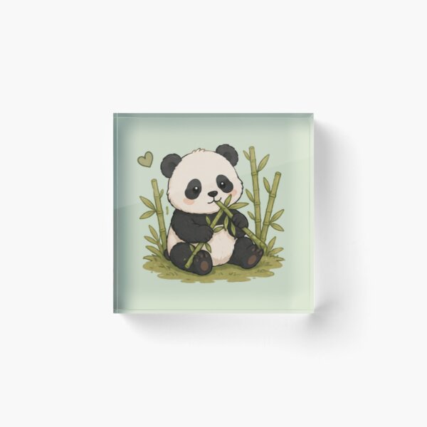 Item preview, Bamboo Chill Giant Panda designed and sold by MellowMunchkins.