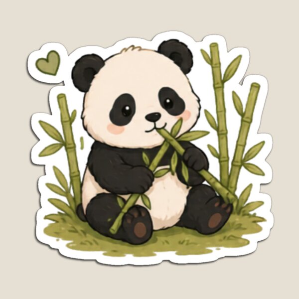 Item preview, Bamboo Chill Giant Panda designed and sold by MellowMunchkins.