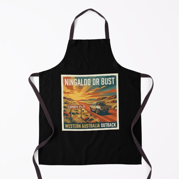Item preview, Ningaloo Or Bust Western Australia Road Trip Retro Travel Vacation designed and sold by Yellowriversss.