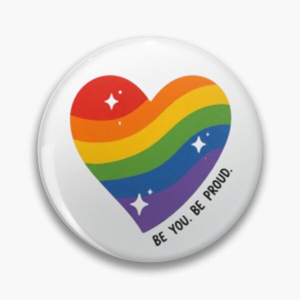 Item preview, Be Kind Be You Rainbow Heart Pride designed and sold by Pixanova.