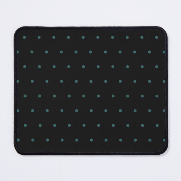 Aperçu de l'œuvre micro-points noirs et turquoise créée et vendue par pattern-archive.