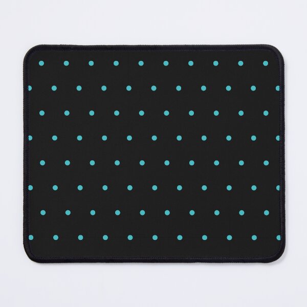 Item preview, Black and Turquoise micro dots designed and sold by pattern-archive.