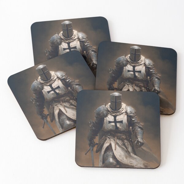 Item preview, Medieval Crusader Knight Teutonic Cross Armor Art designed and sold by GrinGalore.