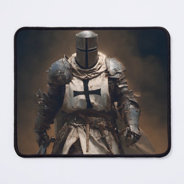 Item preview, Medieval Crusader Knight Teutonic Cross Armor Art designed and sold by GrinGalore.