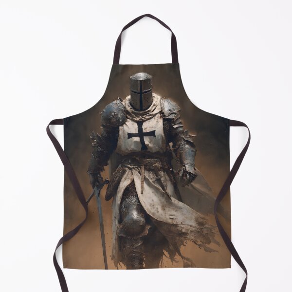 Item preview, Medieval Crusader Knight Teutonic Cross Armor Art designed and sold by GrinGalore.