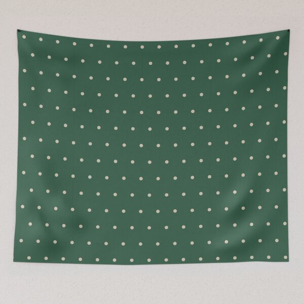Item preview, Green and Sand micro dots designed and sold by pattern-archive.