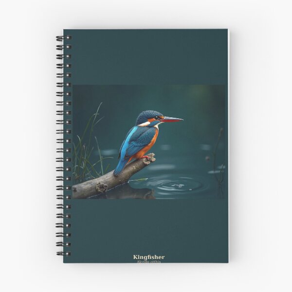 Item preview, Kingfisher perched designed and sold by Eva-Ste-Design.