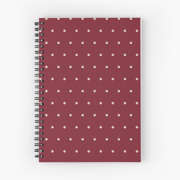 Item preview, Red and Beige micro dots designed and sold by pattern-archive.