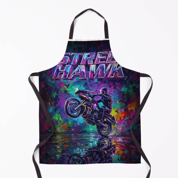 Item preview, Street Hawk Neon art designed and sold by ARTROGAN.