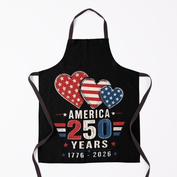 Item preview, Flag Hearts 1776 2026 July 4th 250th Birthday USA 250 Years designed and sold by OlakunleOloroz.