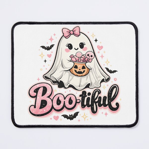 Item preview, Boo-tiful ghost and Halloween sweets designed and sold by Side Quest Co..