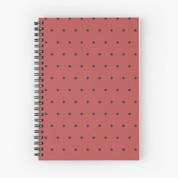 Item preview, micro puntos rojos y de carbón designed and sold by pattern-archive.