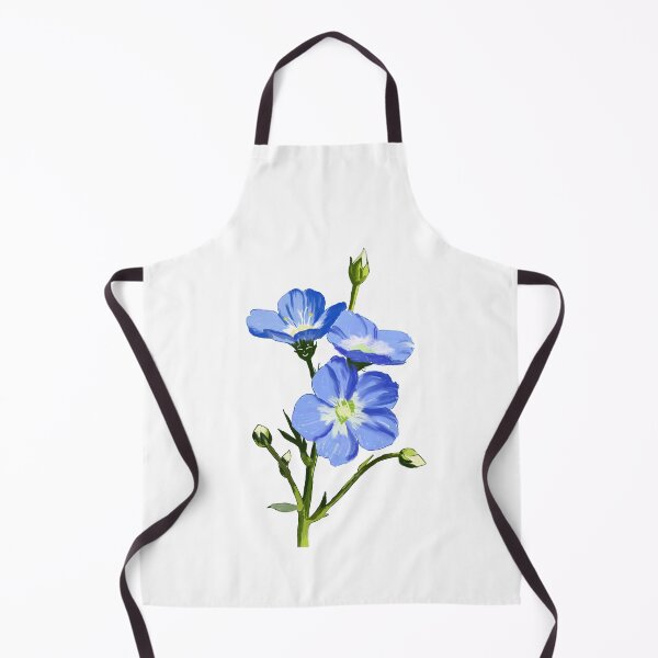 Item preview, Blue Wildflowers Illustration – Soft Botanical Floral Art designed and sold by enesart2022.