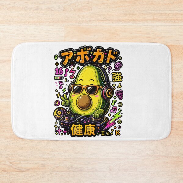 Item preview, Cool Avocado DJ Kawaii Japanese Art designed and sold by Ahmedsyde.