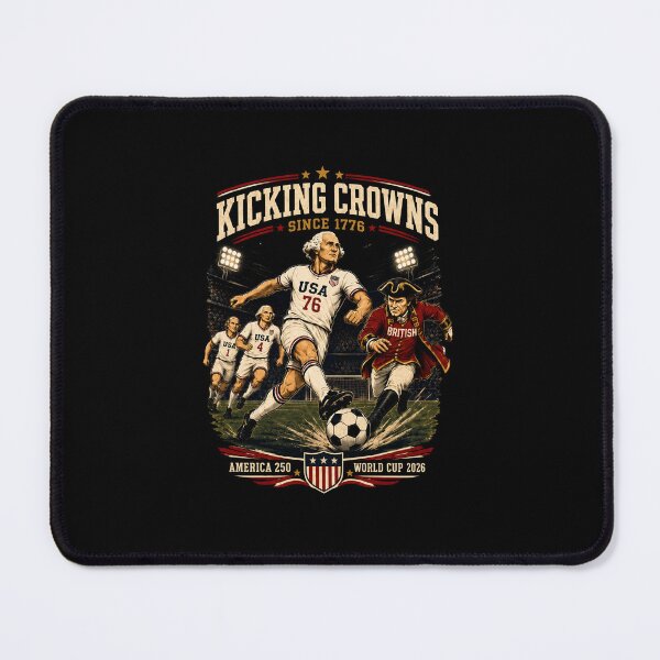 Item preview, Kicking Crowns Since 1776 Founding Fathers Soccer World Cup 2026 America 250 Fourth of July - USA World Cup 2026 designed and sold by EiruDamian.
