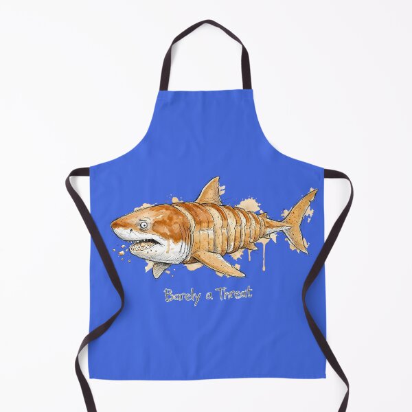Item preview, Barely a Threat: The Great Wheat Shark Illustration designed and sold by SoulPT.