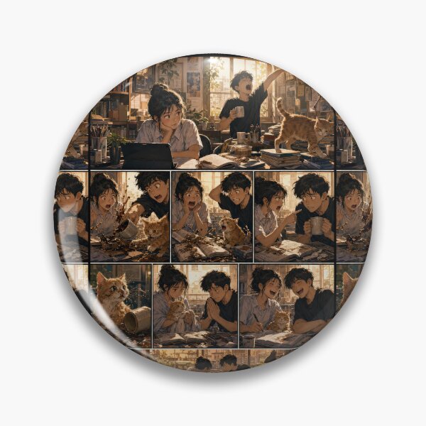 Item preview, Student Life Cozy Reading Room Comic Print designed and sold by Grafititee.