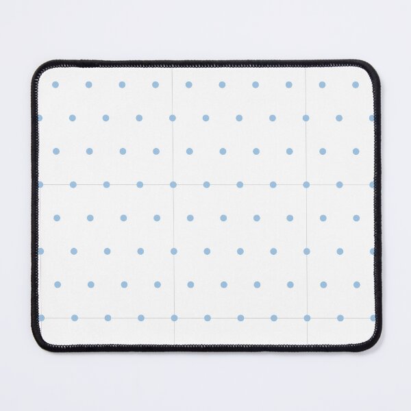 Item preview, White and Baby Blue micro dots designed and sold by pattern-archive.