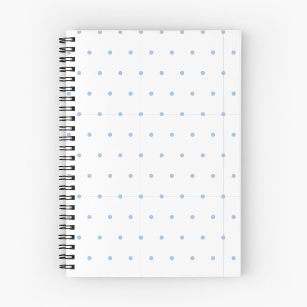 Item preview, White and Baby Blue micro dots designed and sold by pattern-archive.