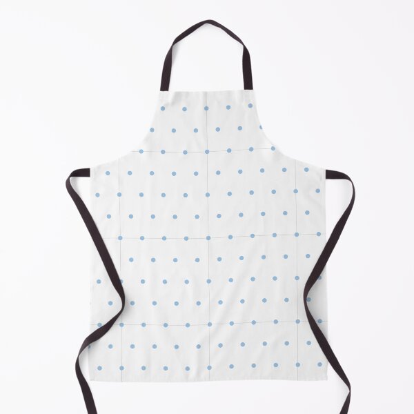 Item preview, White and Baby Blue micro dots designed and sold by pattern-archive.
