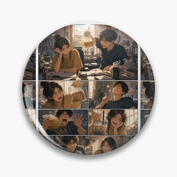 Item preview, Student Life Cozy Reading Room Comic Print designed and sold by Grafititee.