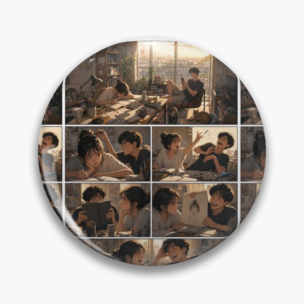 Item preview, Student Life Cozy Reading Room Comic Print designed and sold by Grafititee.