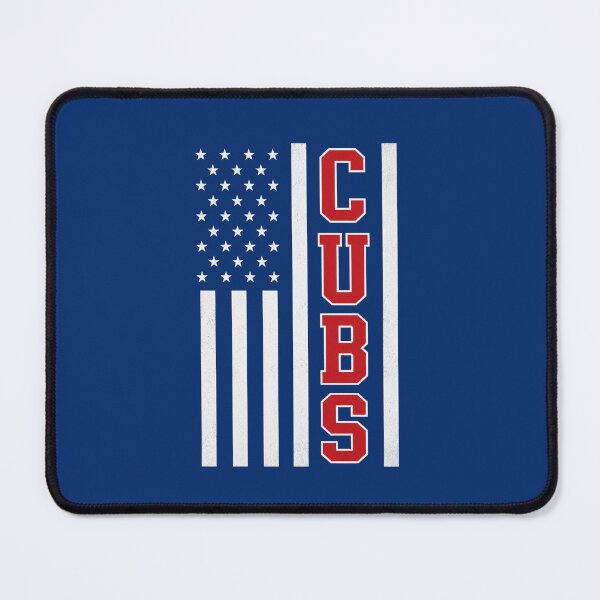 Item preview, Vintage Cubs American Flag Graphic Patriotic USA Baseball Inspired Retro designed and sold by PerfectMatch.