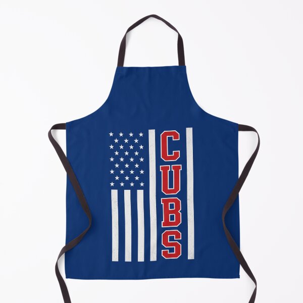 Aperçu de l'œuvre Motif vintage des Cubs, drapeau américain, style patriotique, inspiré du baseball américain et rétro créée et vendue par PerfectMatch.