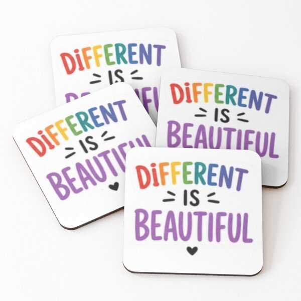 Item preview, Different Is Beautiful Rainbow Pride designed and sold by Pixanova.