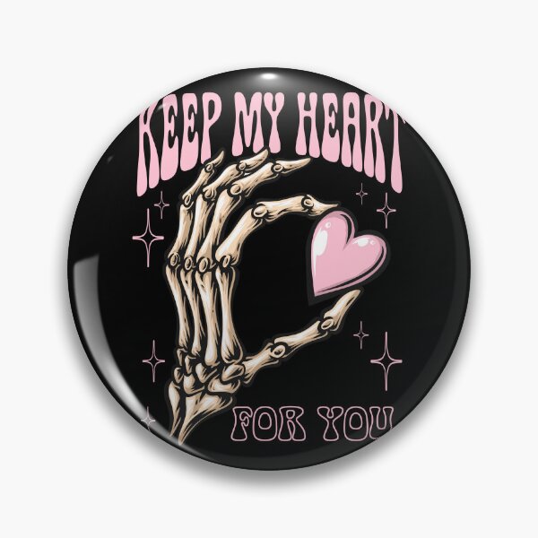 Item preview, Keep My Heart For You Skeleton Hand Pink Heart Sparkle Gothic Romance Graphic T-Shirt designed and sold by DERA RAY.