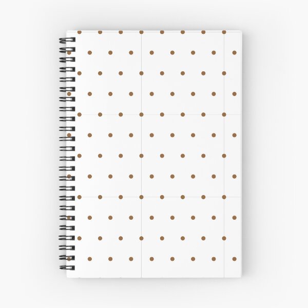 Item preview, White and Bronze micro dots designed and sold by pattern-archive.