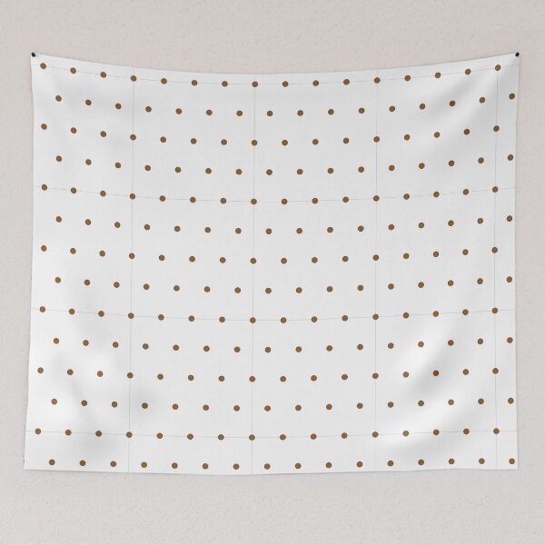 Item preview, White and Bronze micro dots designed and sold by pattern-archive.