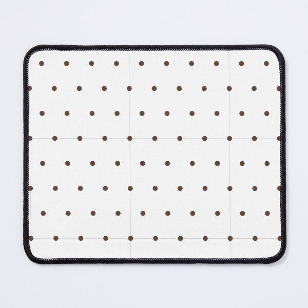 Item preview, White and Brown micro dots designed and sold by pattern-archive.