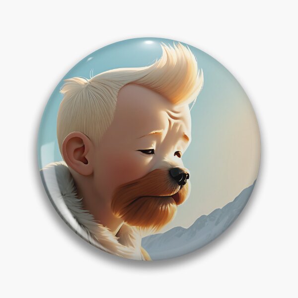Item preview, Tintin and Snowy — A graphic tribute to the legendary duo designed and sold by Ralek.