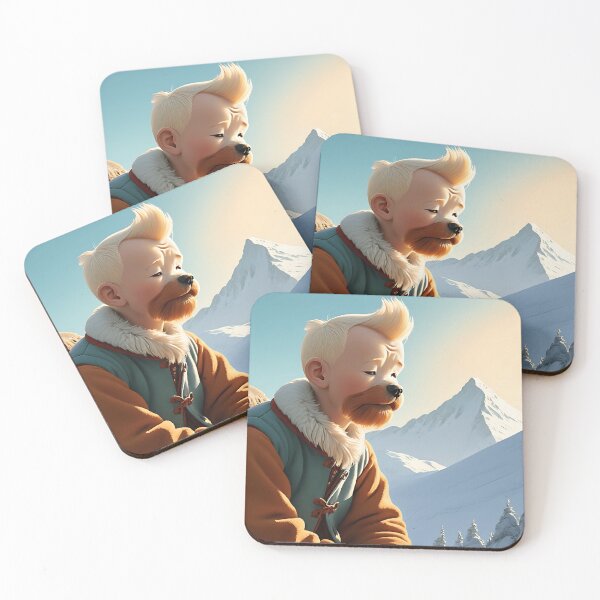 Item preview, Tintin and Snowy — A graphic tribute to the legendary duo designed and sold by Ralek.