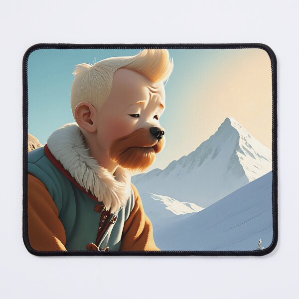 Item preview, Tintin and Snowy — A graphic tribute to the legendary duo designed and sold by Ralek.