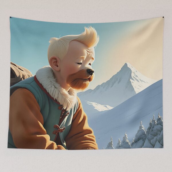 Item preview, Tintin and Snowy — A graphic tribute to the legendary duo designed and sold by Ralek.