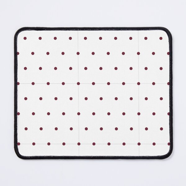 Item preview, White and Burgundy micro dots designed and sold by pattern-archive.