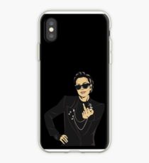 Kris Jenner schwarz iPhone-Hülle & Cover