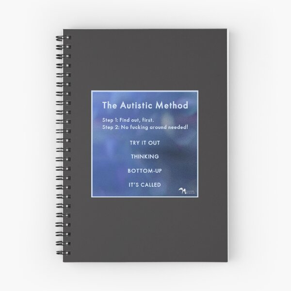 Item preview, The Autistic Method: Bottom-up Thinking designed and sold by natashacoulis.