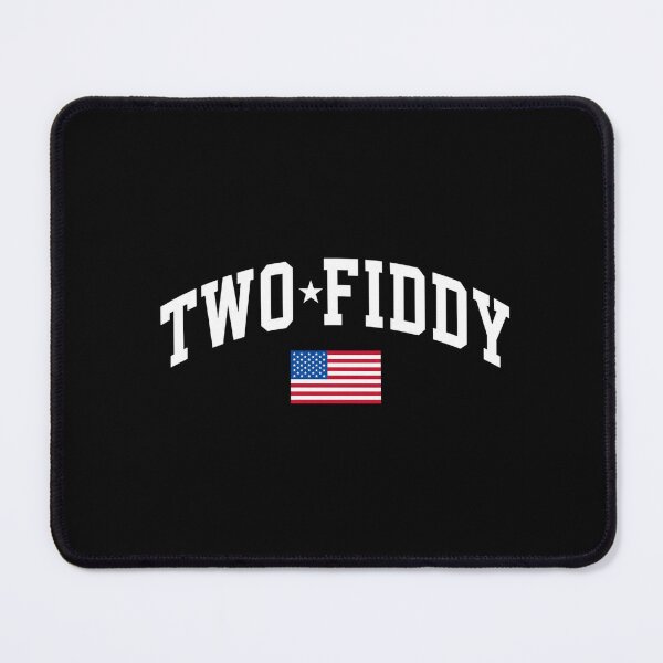 Item preview, Two Fiddy USA Flag designed and sold by SofaCatArt.