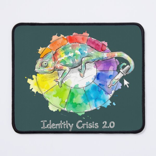 Item preview, Identity Crisis 2.0: The Digital Chameleon & Color Wheel designed and sold by SoulPT.