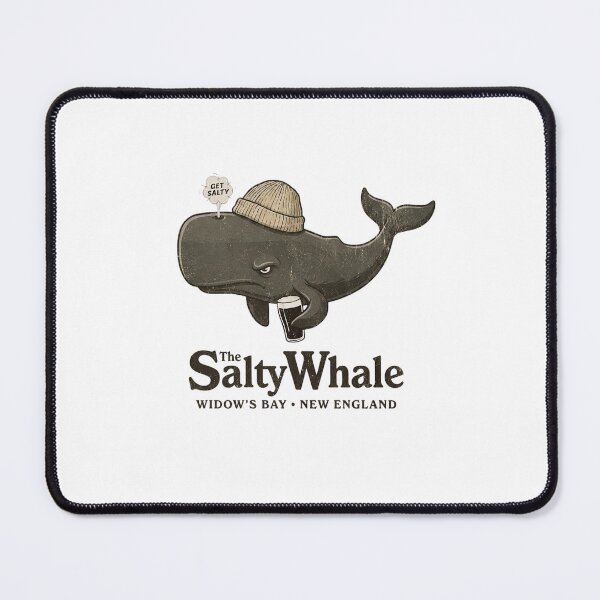 Item preview, The Salty Whale -Window's Bay designed and sold by DesignForYou79.