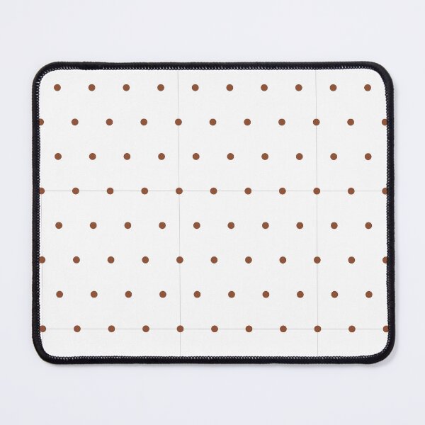 Aperçu de l'œuvre micro-points blancs et cuivrés créée et vendue par pattern-archive.
